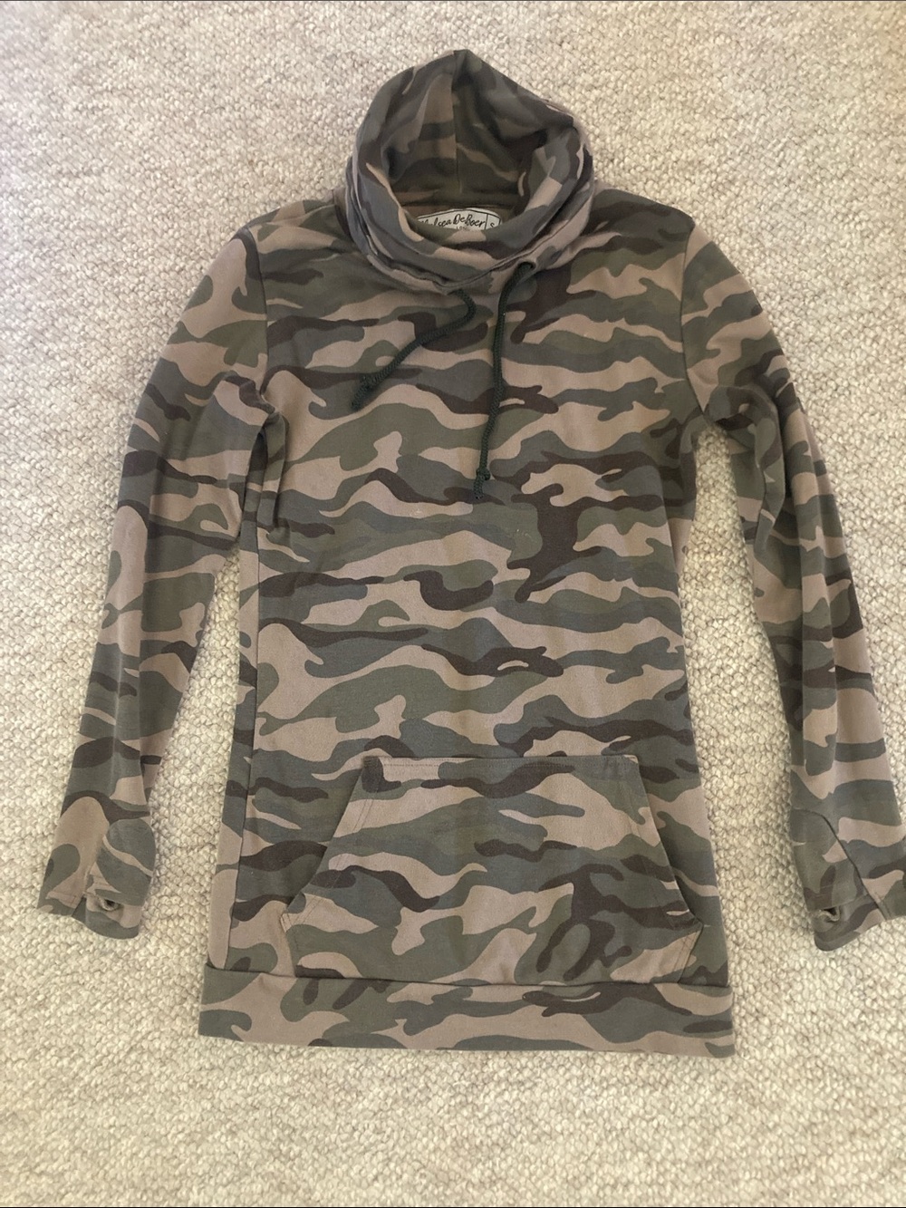 Camo sweatshirt size S by Lily and Lottie